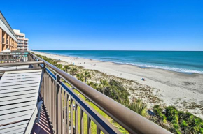 Oceanfront Myrtle Beach Studio with Huge Balcony!